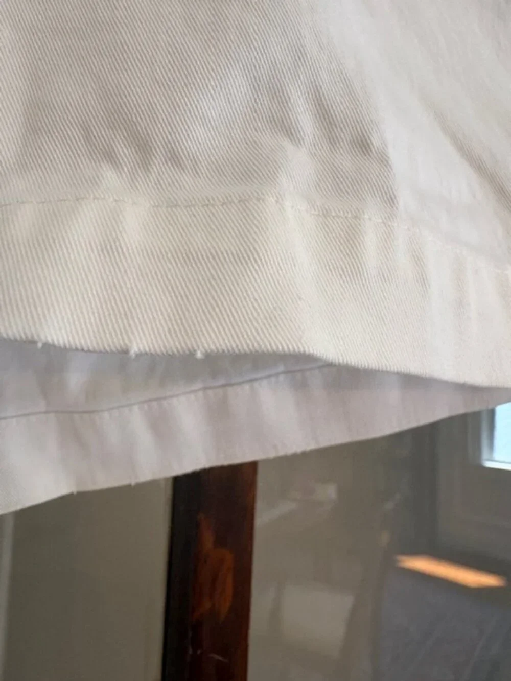 J.Crew White Chino Shorts, Size 4 - Picture 3 of 6